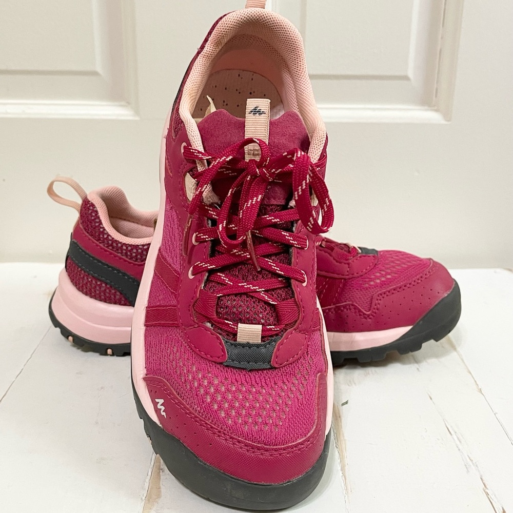 Decathlon NH500 Fresh Rose Pink Quechua Women's Hiking Shoe Sz 6.5